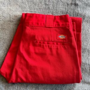 Classic Dickies red pants 30x32